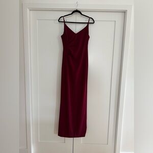 Burgundy Evening Dress NWT